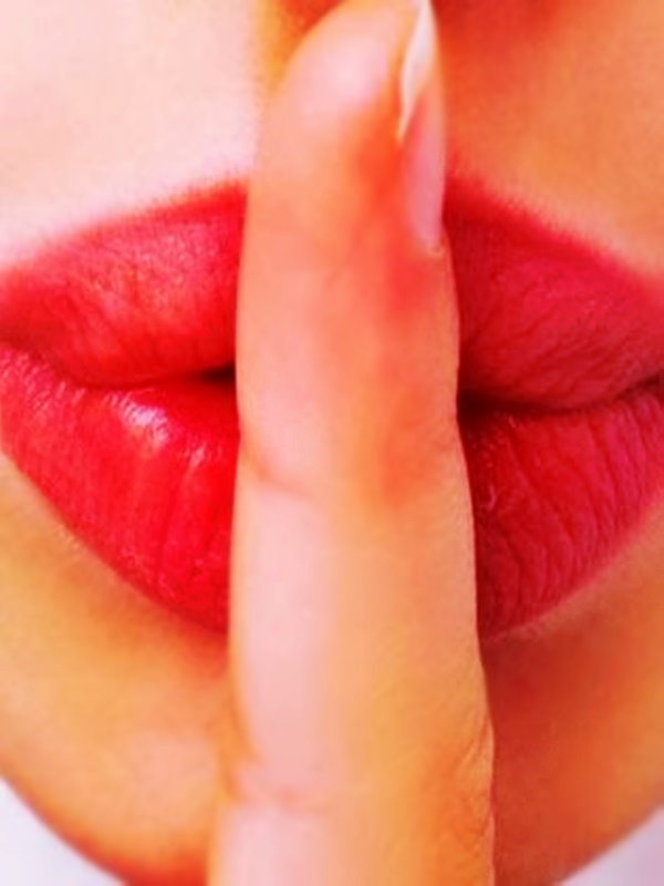 Don't Tell - Our Secret - Shhh Lips - Sinfully Sensual Massage for Women in Durban & Cape Town
